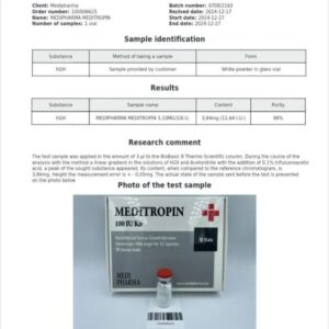 MEDITROPIN – growth hormone 120iu